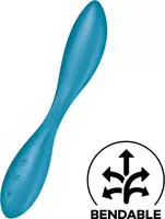 Satisfyer G-spot Flex 1 - Akku, wasserdichter G-Punkt Vibrator (gr&uuml;n)