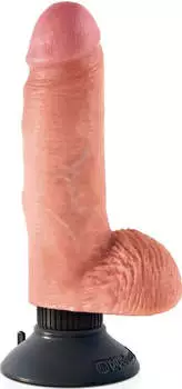 Pipedream King Cock 7 inch Vibrator with Balls