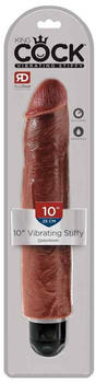Pipedream King Cock Vibrating Stiffy 10 Brown