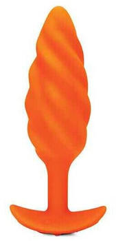 b-Vibe Texture Plug Swirl Orange