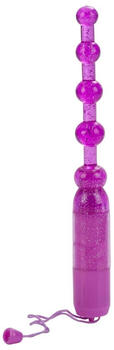 CalExotics Vibrating Pleasure Beads violet
