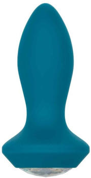 CalExotics Vibrating Petite Crystal Probe Blue