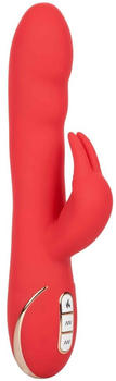 CalExotics Heated Ultra-Soft Rabbit Red