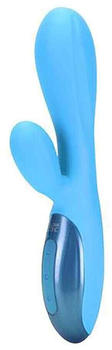 Topco UltraZone Excite 6x Rabbit Style Silicone Vibe - Blue