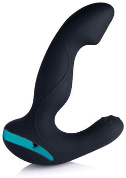 XR Brands Mega Maverick 10X Rotating Vibrating Prostate Stimulator - Black