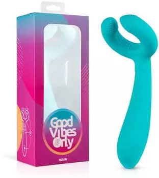 Good Vibes Only Noam Couple Vibrator turqoise