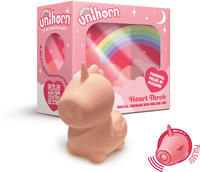 Unihorn Heart Throb Klitoris-Stimulator Pink 9.2 cm
