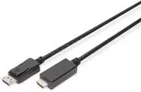 Digitus AK-340303-020-S, Digitus DisplayPort / HDMI Adapterkabel DisplayPort Stecker,