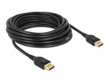 DeLock DisplayPort 1.4 Kabel 8K 60 Hz Schwarz 5m