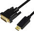 LogiLink Displayport-Adapter DisplayPort (M) - DVI-D (M)