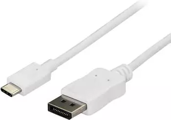 StarTech USB-C to DisplayPort 1.8m white