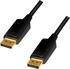 LogiLink DisplayPort 1.2 Cable, 4K 60 Hz, CCS, 1,0 m