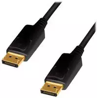 LogiLink CD0101 DisplayPort-Kabel 2 m Schwarz