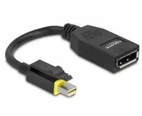 Delock Adapter Mini Displayport 1.4 Auf Displayport Mit Verriegelung 8k 60 Hz, 65978