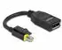 DeLock Mini DisplayPort 1.4 > DisplayPort Adapter