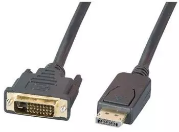 EFB-Elektronik DisplayPort/DVI Kabel 24+1 Stecker A/Stecker A 2m schwarz (K5564SW.2V2)