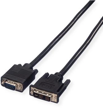 Value DVI-VGA Kabel, DVI (12+5) - VGA, 2 m (11995420)