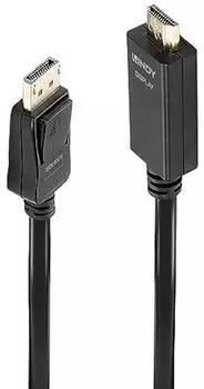 Lindy HDMI 1.4 to DisplayPort 1.2 Cable (1 m)