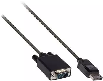 Gembird DisplayPort to VGA Adapter CCP-DPM-VGAM-6 Black (1,8 m)