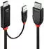 Lindy 41498 DisplayPort HDMI M/M 4K 60 Hz (1m)