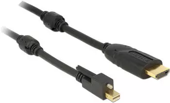 DeLock 83732 Mini DisplayPort HDMI M/M (5m) Black