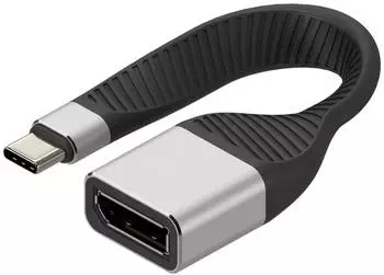 Techly USB-C auf DisplayPort Adapter, flexibles FPC-Kabel, 0,131m (ICOC-USBC-DP12)