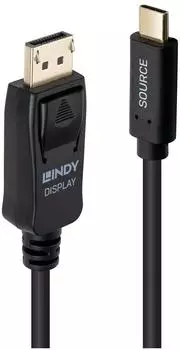 Lindy USB-C auf DisplayPort Adapterkabel, 2m (43501)
