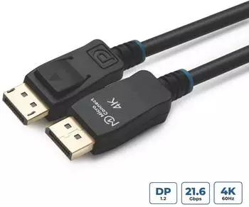 MicroConnect DisplayPort 1.2 Kabel 4K UHD, 7m, vergoldet (MC-DP-MMG-700)