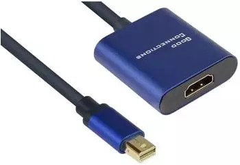 Good Connections SmartFLEX Mini DisplayPort 1.4 auf HDMI 2.0 Adapter 4K 0,2m (MDP-HDMI2)
