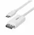 StarTech USB-C zu DisplayPort 1.2 Kabel, bidirektional, 4K 60Hz, 2m, weiß (CDP2DP2MBW)