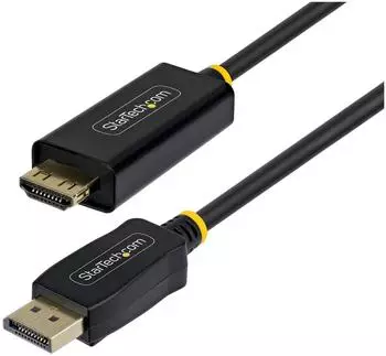 StarTech DisplayPort auf HDMI Adapterkabel 4K 60Hz HDR 1m (1M-DP-HDMI-4K60-HDR)