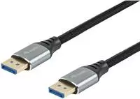 Equip DisplayPort 2.1 Premium 16K/60Hz St/St 2.00m schwarz Multimedia-Technik