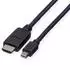 Roline Mini DisplayPort auf HDMI Kabel, ST/ST, schwarz, 1m (11.04.5790)