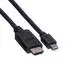 Roline Mini DisplayPort auf HDMI Kabel, ST/ST, schwarz, 1m (11.04.5790)