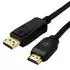 Value DisplayPort auf HDMI Kabel, schwarz, 7,5m (11.99.5789)