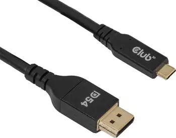 Club3D USB-C auf DisplayPort 2.1 DP54 Kabel, bidirektional, 8K120Hz, 2m (CAC-1563)