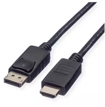 Roline DisplayPort auf HDMI Kabel, 2m, schwarz (11.44.5781)