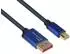 Good Connections SmartFLEX DisplayPort 1.4 auf Mini DisplayPort 1.4 Kabel, dunkelblau, 2m (4824-SF020B)