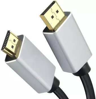Helos DisplayPort Anschlusskabel Stecker/Stecker 8K 3,0m schwarz (288445)