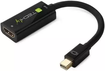 Techly Mini DisplayPort 1.4 auf HDMI 8K Adapter, wei&szlig; (IADAP MDP-HDMIF8K)