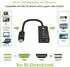 Techly Mini DisplayPort 1.4 auf HDMI 8K Adapter, weiß (IADAP MDP-HDMIF8K)