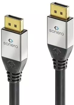 Sonero DisplayPort-Kabel Stecker/Stecker 4K 60Hz 1,5m (S-DC000-015)