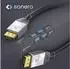 Sonero DisplayPort-Kabel Stecker/Stecker 4K 60Hz 1,5m (S-DC000-015)