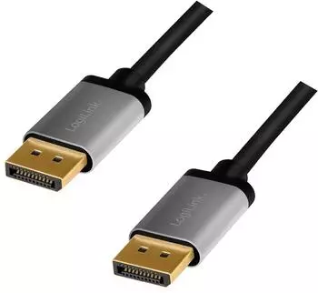 LogiLink DisplayPort 1.2 Kabel, Stecker/Stecker, 4K, 3m (CDA0102)