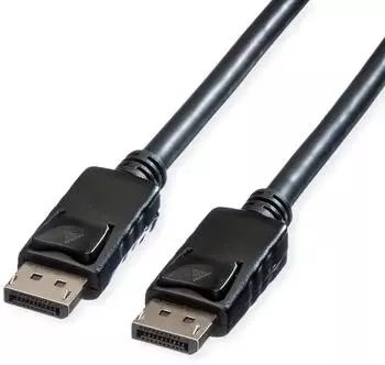 Roline DisplayPort-Kabel v1.2, 1m, schwarz (11.04.5980)