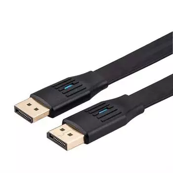Value DisplayPort-Kabel v1.4, flach, schwarz, 1m (11995861)