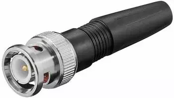 Goobay BNC-Stecker 50Ω Schraubversion mit Lötkontakten (11337)