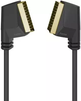 Hama SCART-Verbindungskabel Stecker/Stecker vergoldet 1,5m (00205082)