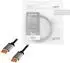 LogiLink DisplayPort 1.4 Kabel, Stecker auf Stecker, 1,0m (CDA0104)
