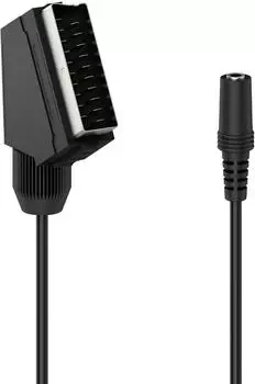 Hama SCART-Stecker auf 3,5mm Klinken-Kupplung, Stereo (205171)